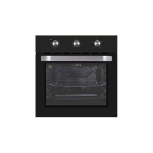 Bolesi 65 litres OVEN uses knobs to control,with fan and comes with grilling and baking tray and heating element  up, bottom and conventional.