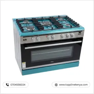 Haier 60*90 5gas standing cooker with electric oven and wok burner(HCR6050EES)
