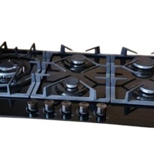 Legacy 5-Burner Built-In Cooker Premium 90cm Black Glass Gas Hob