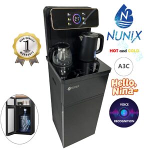 Nunix Bottom Load Water Dispenser Hot and Cold A3C With Voice Command